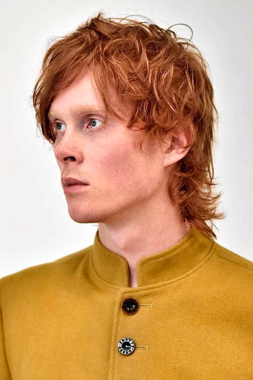 Небрежная стрижка маллет