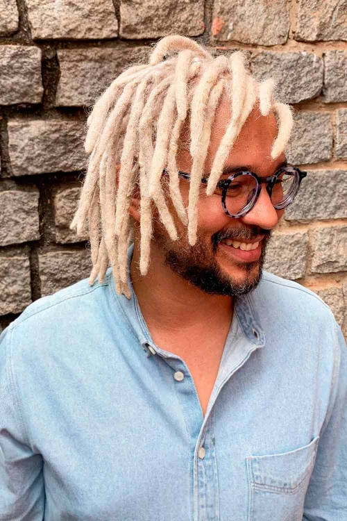 Белые дреды