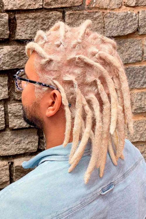 Белые дреды