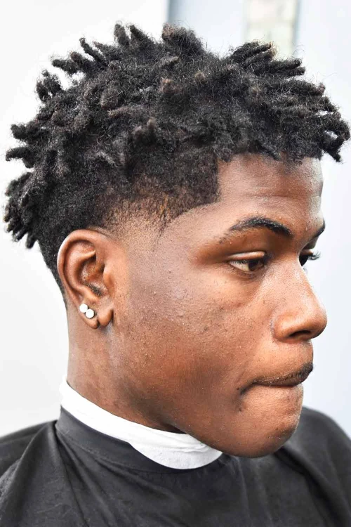 Короткие остроконечные волосы для мужчин