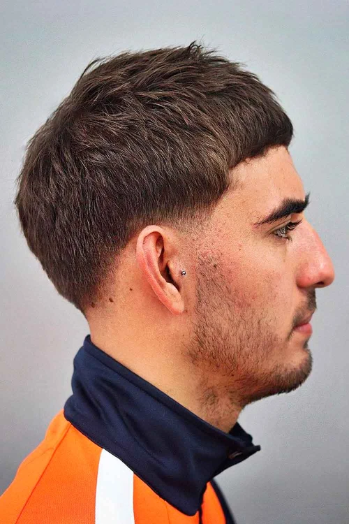 Короткая стрижка с конусным фейдом