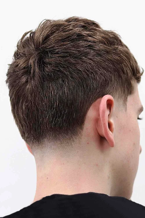 Короткая стрижка с конусным фейдом