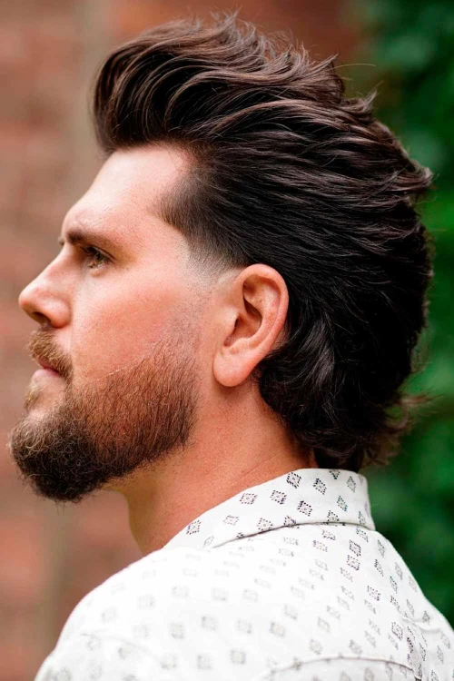 Мужские стрижки средней длины с укладкой
