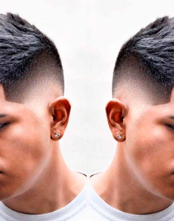 30 стрижек для мужчин с эффектом взрывного фейда