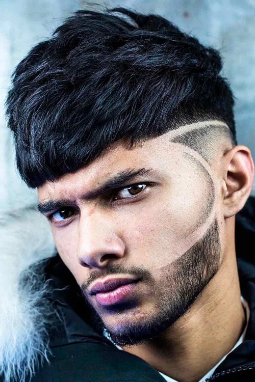 Борода с дизайном