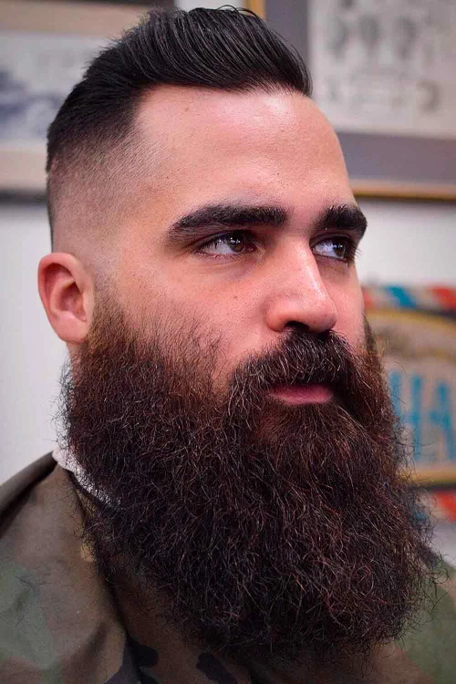 Полная борода