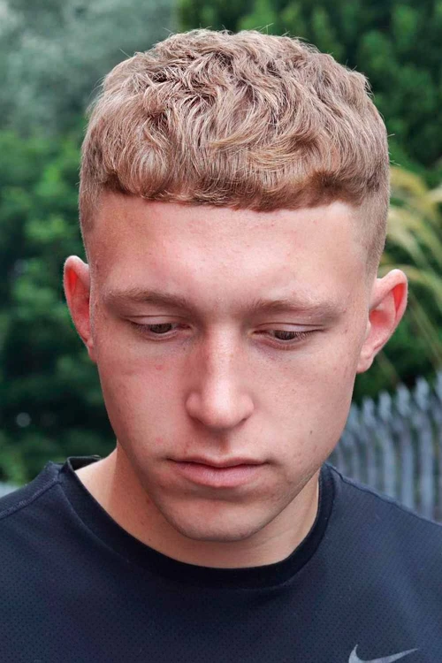 Густой Кроп с каплеобразным фейдом