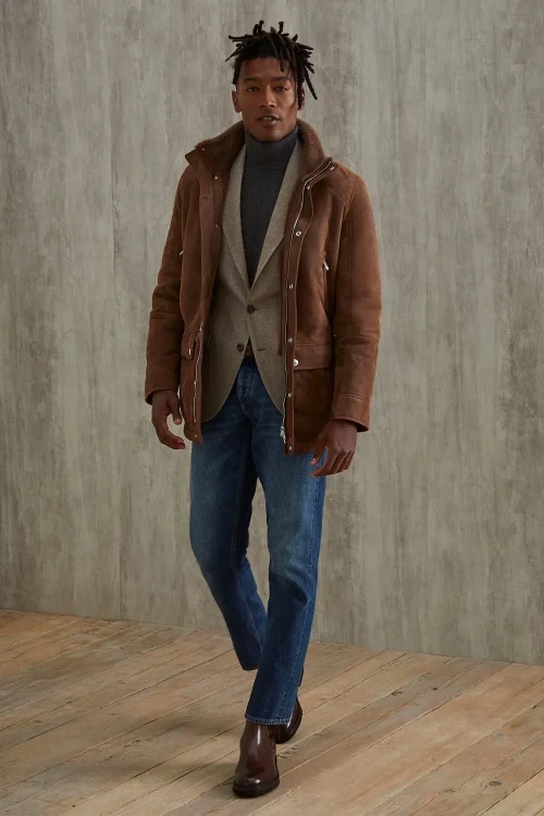 Блейзер с джинсами