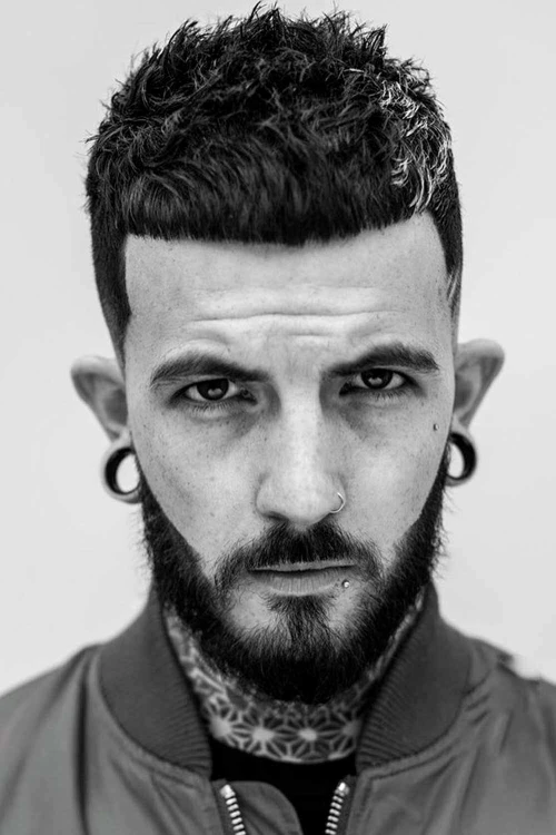 Стрижка каплевидный фейд