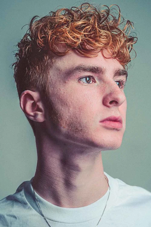 Мужские стрижки для вьющихся волос