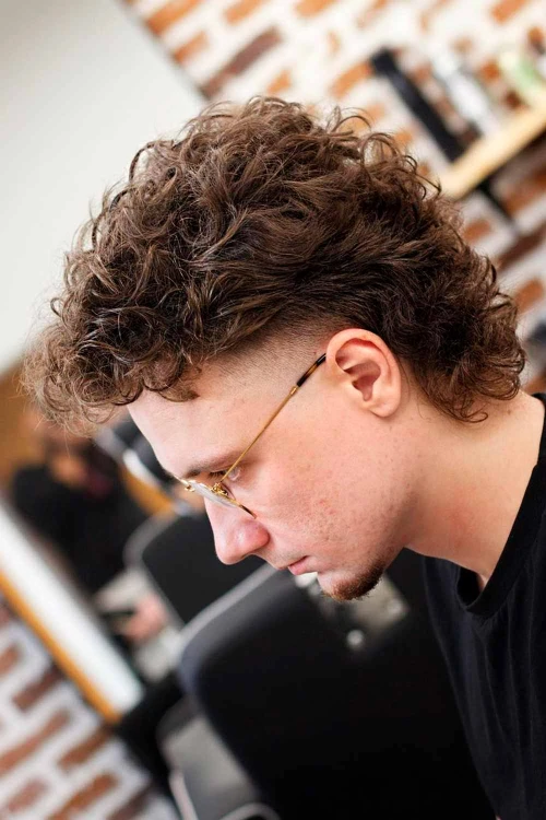 Кудрявый Маллет