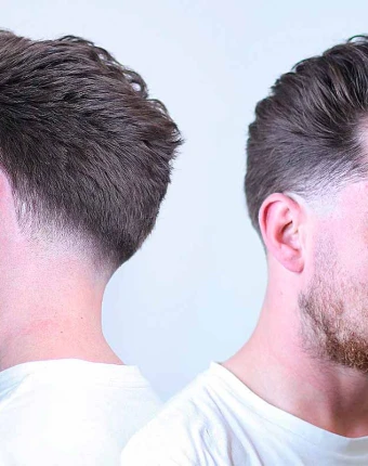 30 идей мужских стрижек с низким коническим переходом